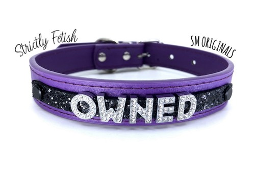 Sub bondage collar restraint - collar,