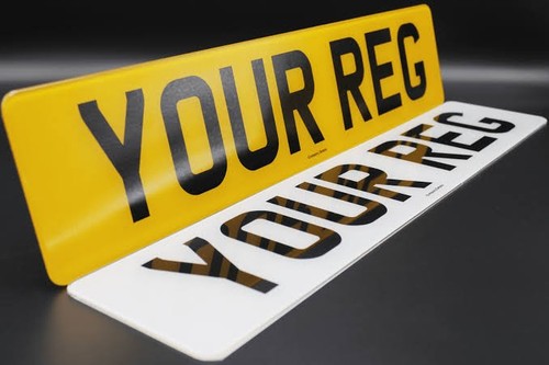 Number plates premium - number, 2d