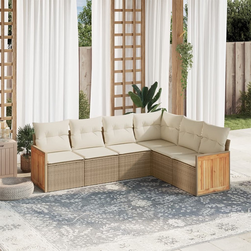 Garden sofa set beige - set,