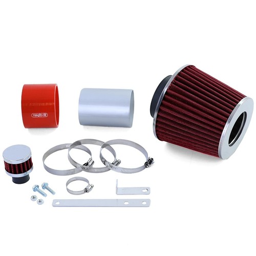 Red air intake sports filter - intake,