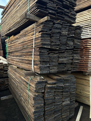 Reclaimed pine boards planks - pine,