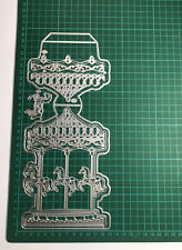 Large 6pcs Carousel Easel Card