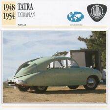 1948-1954 TATRA TATRAPLAN Classic Car Photograph / Information Maxi Card