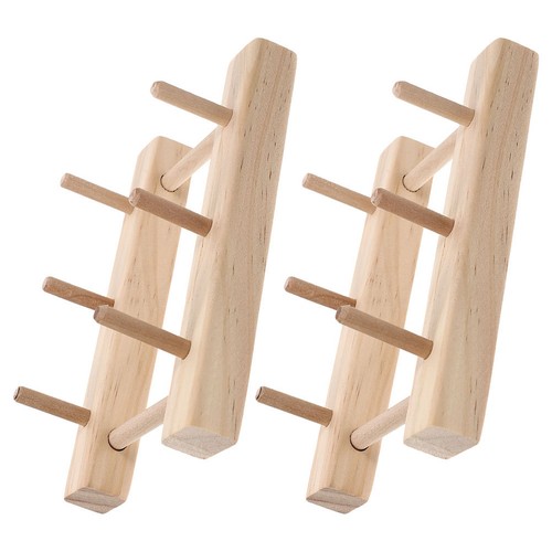 Khaki wooden spool holder - khaki,