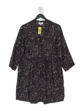 Noa Noa A-Line Midi Dress L in Brown