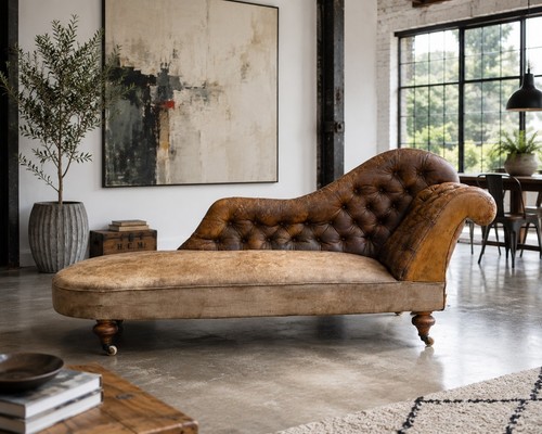Antique victorian leather - victorian,