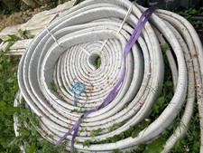 Geotextile Wrapped perforated pipe Land Drain - Megaflo Green 100m