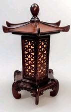 Vtg handcrafted intricate - intricate, wood