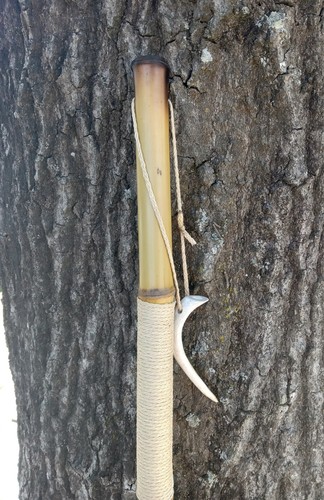 Bamboo walking stick staff - walking,