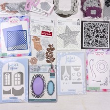 Cutting Dies  Huge LOT over 80 Sizzix Spellbinders Frames Christmas Cardmaking