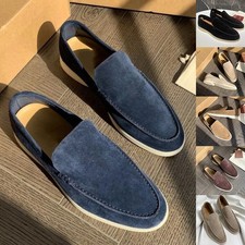 New Loafers Suede Leather