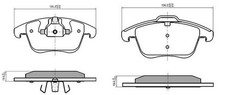 Genuine NAP Front Brake Pad