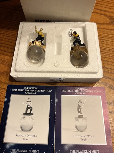 Franklin mint star trek - trek, tng