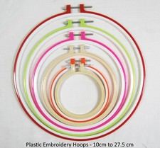 Plastic Embroidery Rings Hoops