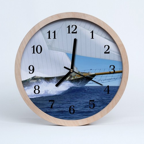 Tulup wooden clock - 25fi, cm