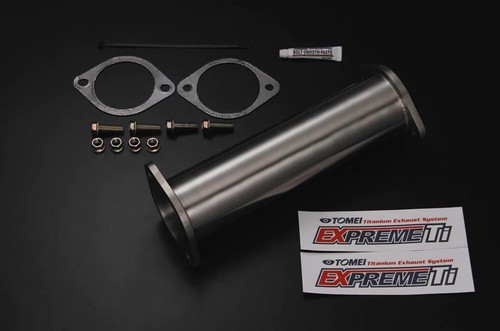 Tomei titanium straight pipe - tomei,
