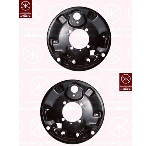 Brake backing plate dust - brake,