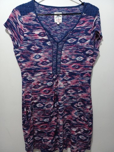 Mantaray pattern tunic top - tunic,