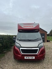 3.5t Horsebox Peugeot Boxer Regent Weekender Living for 2. 2018 Low Mileage.