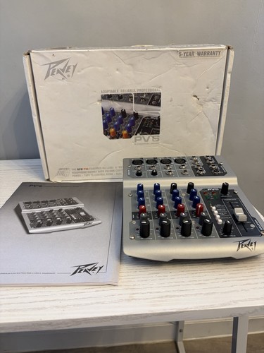 Peavey pv6 channel mixer - peavey, 6