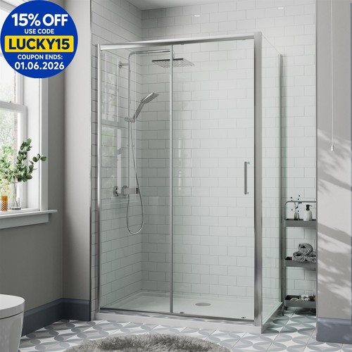 1200 800mm sliding shower - sliding,