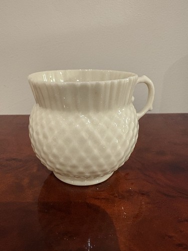 Rare belleek thistle tea cup - rare,