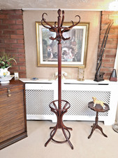 Lightly renovated, Edwardian Bentwood style, hat coat & umbrella/stick stand
