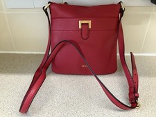 Ralph Lauren Red Leather Small