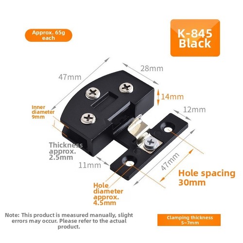 Commercial grade glass hinge - grade,