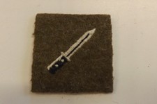 MILITARY CLOTH BADGE BRITISH