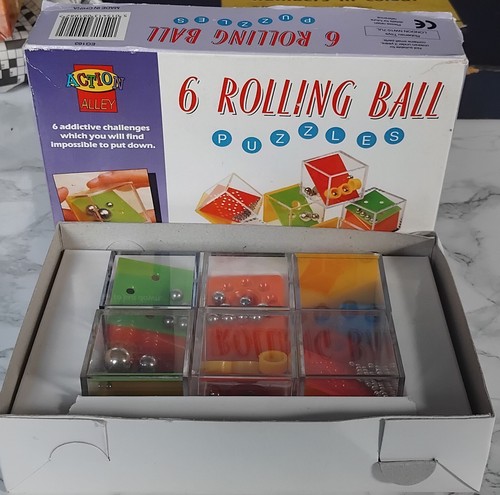Vintage ball maze - 6, x
