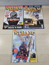 3x Steam Railway Magazines From 2006 Issue No: 319, 320 & 321