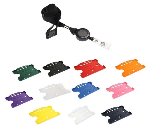 Retractable neck lanyard 15mm - retractable,