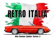 ALFA ROMEO SPIDER S2  t-shirt