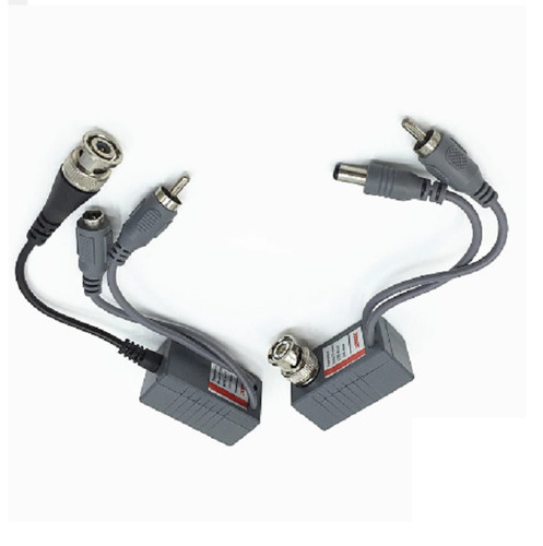 2pcs coax cctv video - coax, audio