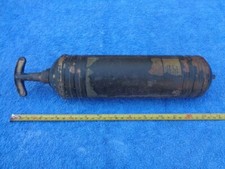 WW2 / Post-War Military Pattern.  Brass / Copper Vehicle Fire Extinguisher