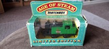 MATCHBOX - AGE OF STEAM  - TRAIN - SMALL SCALE TOY   - 'RARE BOXED'- 1987 - MB43