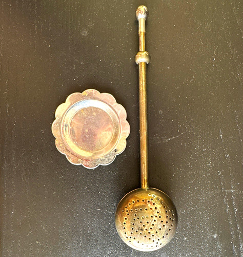 Antique silver metal - metal, spoon