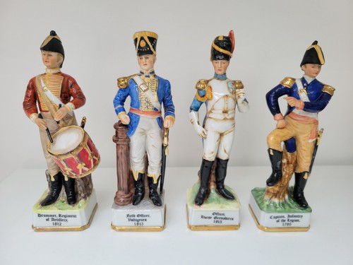 Vintage ceramic soldiers - vintage,