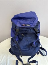 Vintage Berghaus Sprite 30 Backpack Purple/ Blue Rucksack Bag
