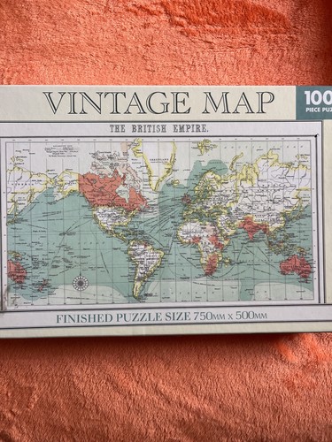British empire map puzzle - empire,