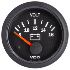 VDO Vision Voltmeter 52mm