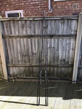 2 Old Skool 13’ Century Cannon Carp Rods Used Carp Fishing Gear 