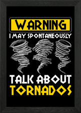 Tornado Meteorologist Framed
