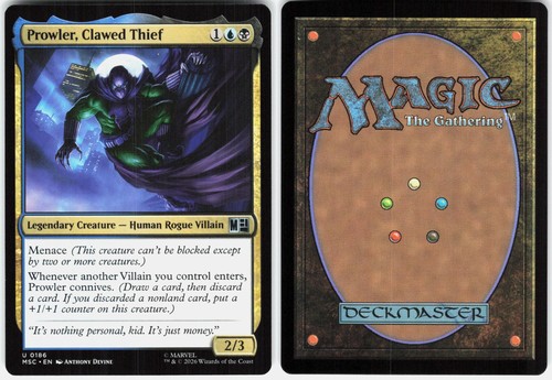 Prowler clawed thief - prowler,,