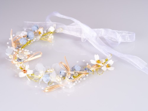 Handmade flower crown tiara - flower,