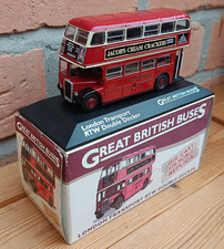 GREAT BRITISH BUSES RTW  DOUBLE DECKER BUS (Original/Boxed)