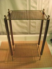 Vintage MCM Metal Roman Grille