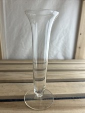 Vintage Glass Trumpet Vase 15