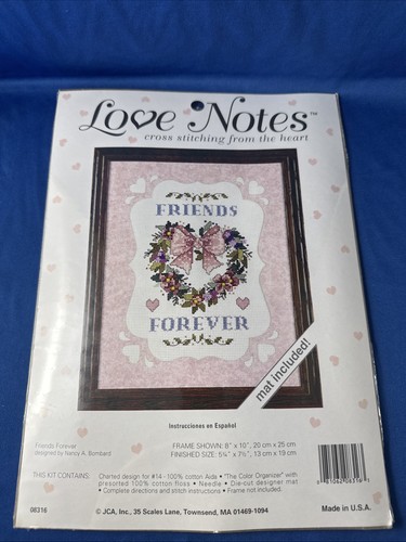 New love notes cross stitching - new,